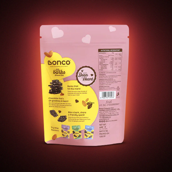 Dark Barks (Almond and Sea Salt) (100G)