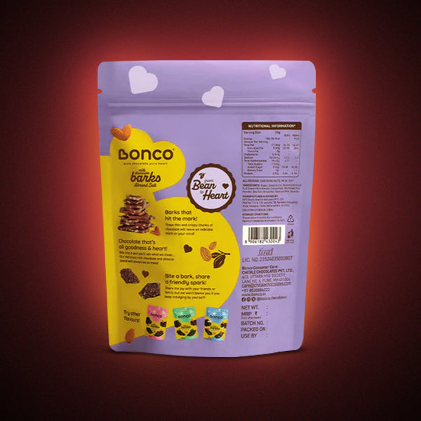 Milk Barks (Almond and Sea Salt) (100G)